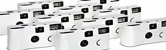 Trendz Disposable Camera - White (Pack of 10)