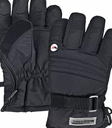 Icedale X Snow Sport Glove - Black, Size 8/10