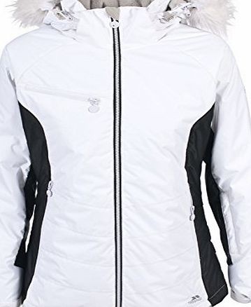 Trespass Womens Shera Ski Jacket - White, Large