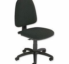 Brand New. Trexus Office Operator Chair Permanent Contact High Back H510m W465xD450xH425-540mm Charcoal