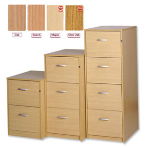 Filing Cabinet Lockable 3 Drawer Foolscap