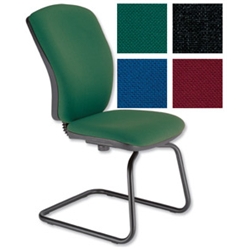 Trexus Flair Visitors Chair Green