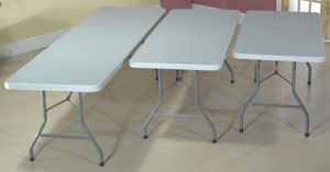 Folding Table Rectangular Capacity 500kg