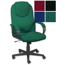 Intro Manager Armchair Green