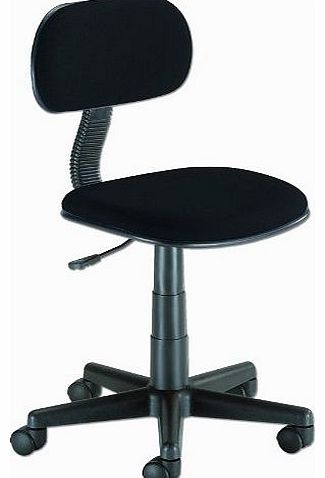 Intro Typist Chair Seat W410xD390xH405-520mm Black Ref 10001-03 Blk