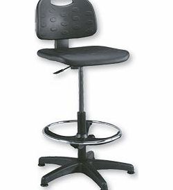 Trexus Lab High Chair Gas Lift Seat W470xD430xH530-785mm Black