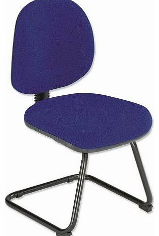 Plus Cantilever Visitors Chair Back H400mm W460xD450xH430mm Omega Plus Royal
