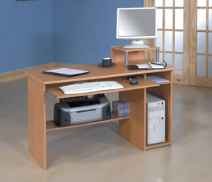 SoHo Computer Workstation Desk with
