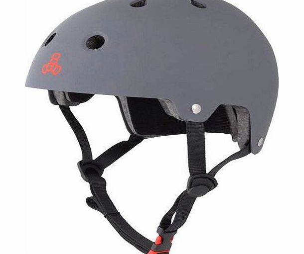 Triple 8 Brainsaver EPS Helmet - Gun Mat Rubber