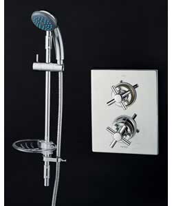 Ghost Chrome Dual Control Mixer Shower