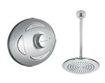 Triton Satellite Thermostatic Shower with Cyrene Fixed Kit for High Pressure