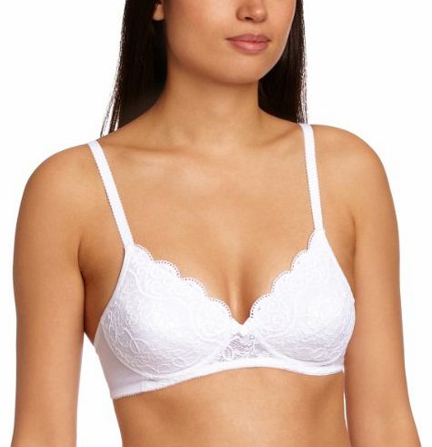 Amourette 300 P Full Cup Womens Bra White 36A