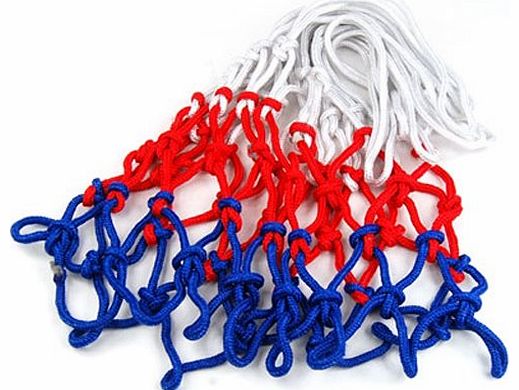 TRIXES 12 Loop Basketball Net Red/White/Blue Nylon