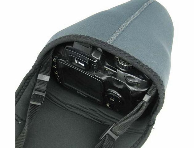 TRIXES DSLR S Soft Neoprene Camera Pouch Case Bag Cover