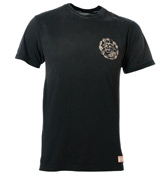 Black T-Shirt with Small Logo