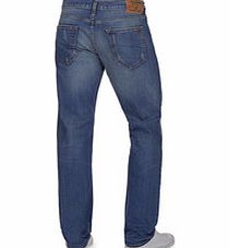 Geno HS blue cotton slim jeans