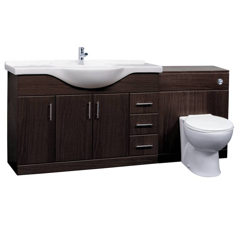 1200mm Ebony Brown Furniture Sink &