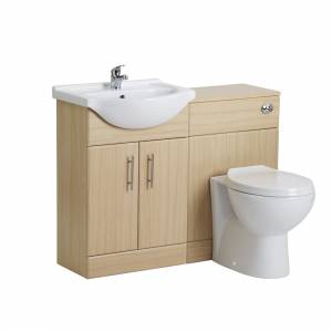 Trueshopping 550 Bathroom Furniture Vanity Unit Basin Sink  