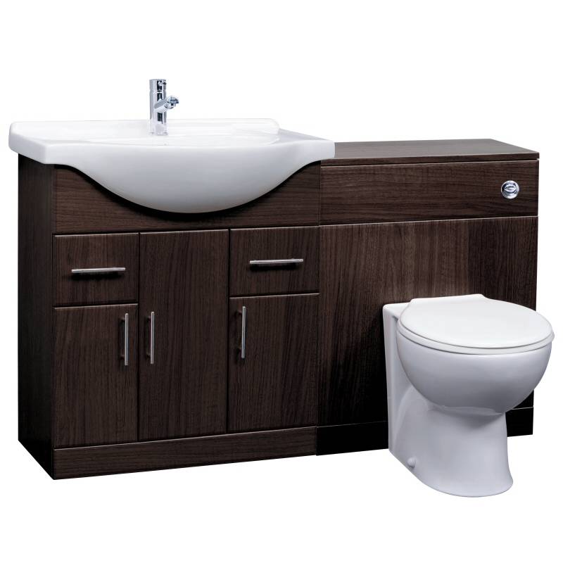 850mm Ebony Brown Furniture Sink &