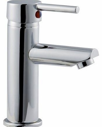Trueshopping Bathroom Single Lever Mono Basin Mixer Tap High Quality Brass with Modern Chrome Finish