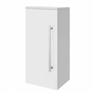 Bathroom White Gloss Wall Mounted Hung Cabinet