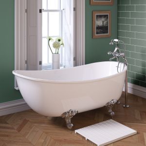 Dartford 1745mm Freestanding Bath With Waste &