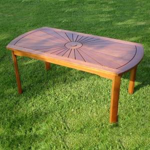 Garden Furniture: Hardwood Garden Coffee Table