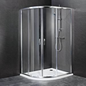 Trueshopping Offset Quadrant Shower Enclosure Cubicle
