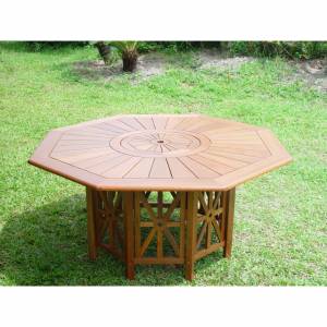 Outdoor Hardwood Mayfair Dining Table