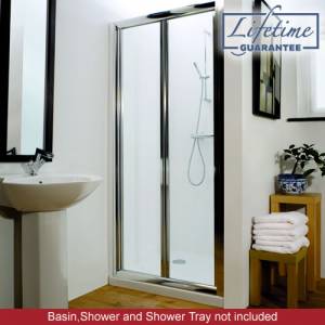 Trueshopping Sienna Bi-fold Shower Doors: Sizes