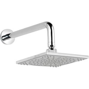 Trueshopping Square fixed shower head and arm