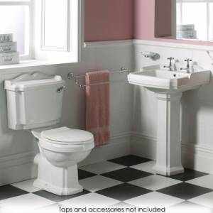 Traditional Basin and Toilet Set