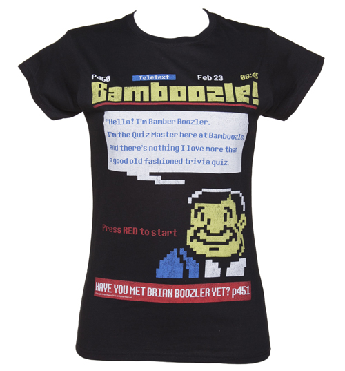 Ladies Bamboozle Teletext T-Shirt