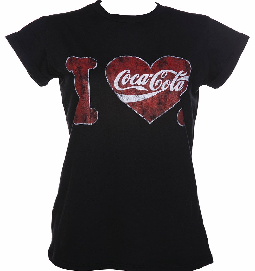 Ladies I Heart Coca-Cola Boyfriend T-Shirt