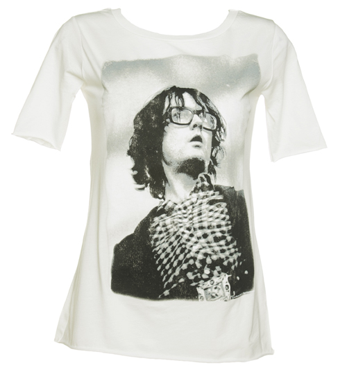 Ladies Jarvis Music Icon Slouch Scoop Neck T-Shirt