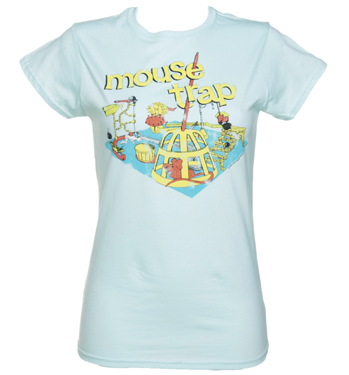 Ladies Retro Mouse Trap T shirt