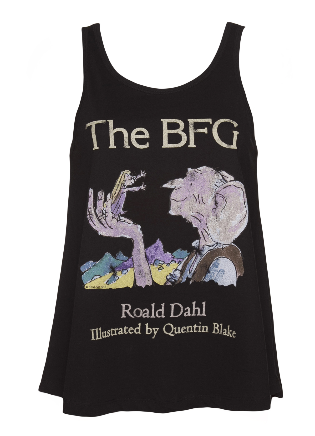 Ladies Roald Dahl The BFG Swing Vest