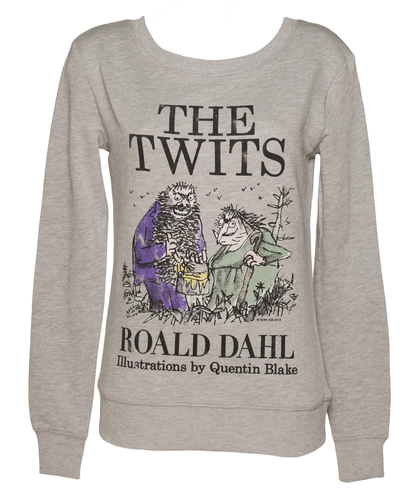 Ladies Roald Dahl The Twits Sweater