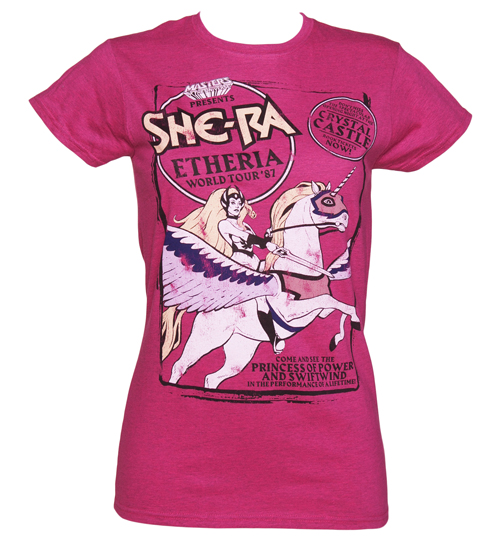 Ladies She-Ra Etheria World Tour 87 T-Shirt
