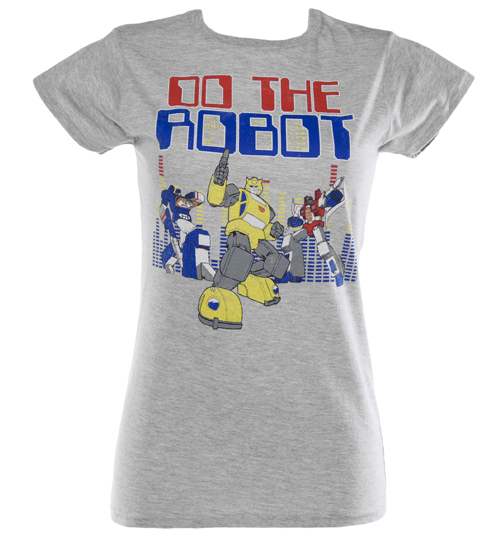 Ladies Transformers Do The Robot T-Shirt