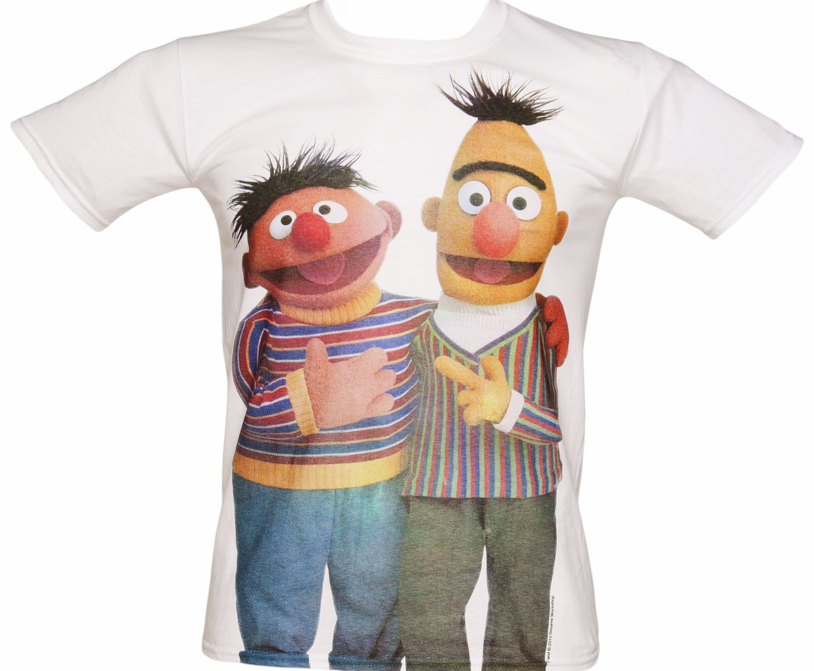 Mens Sesame Street Bert and Ernie T-Shirt
