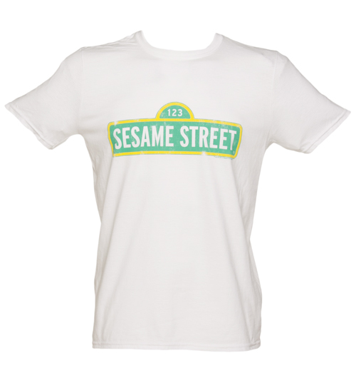 Mens Sesame Street Logo T-Shirt