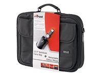 TRUST 15.4 Notebook Bag and Retractable Colour Mouse BB-1300p