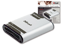 16-in-1 USB2 Card Reader CR-1200