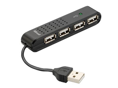 EasyConnect 4 Port USB2 Mini Hub HU-4440p