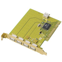 EasyConnect 5 Port USB2 PCI Card HU-3150