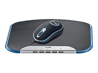 TRUST Illuminated Mouse and Pad with USB2 Hub HU-4880