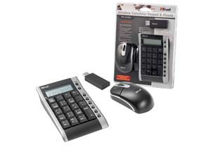 trust Wireless Calculator Keypad and Mouse KP-4100p - Ref. 14694 - #CLEARANCE