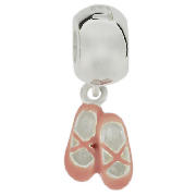 Truth Cutie Sterling Silver Pink Ballet Shoes
