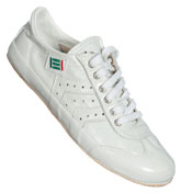 813L White Leather Trainers